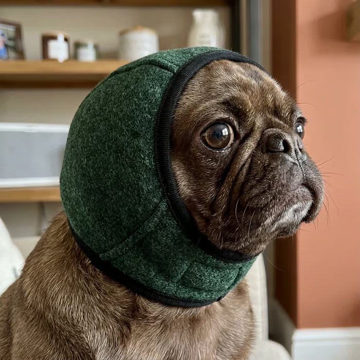Dark Green dog ear muffs