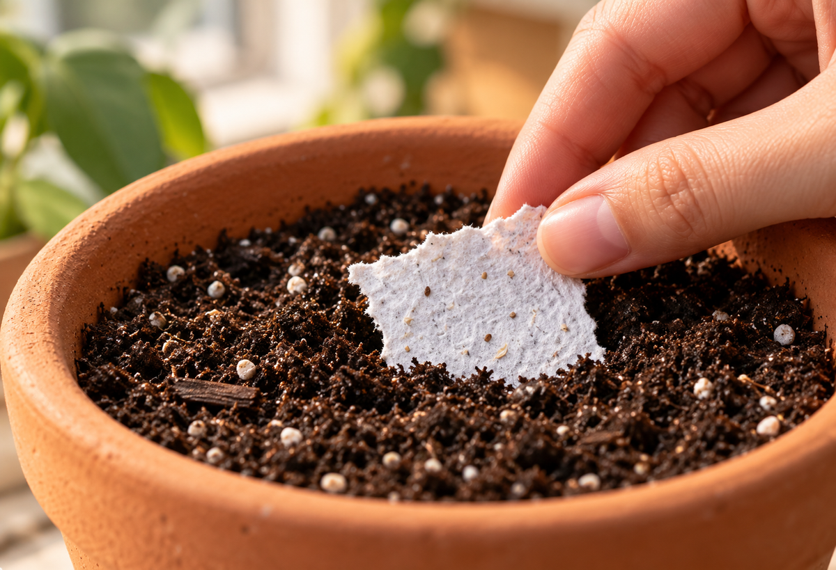 Plantable seed calendar display and planting guide 16
