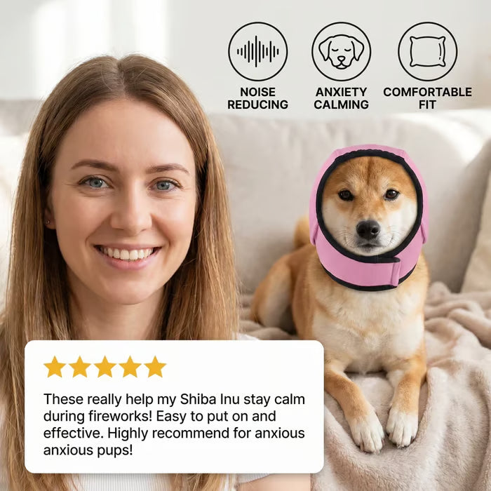 Protection Dog Ear Muffs Noise-Reducing & Anxiety-Calming Ear Cover🐾