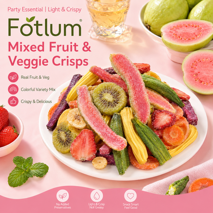 Premium Fruit & Veggie Crispy Mix – 18 Variety Blend image 3