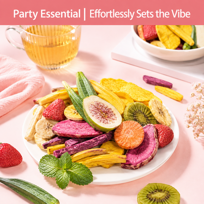 Premium Fruit & Veggie Crispy Mix – 18 Variety Blend image 2
