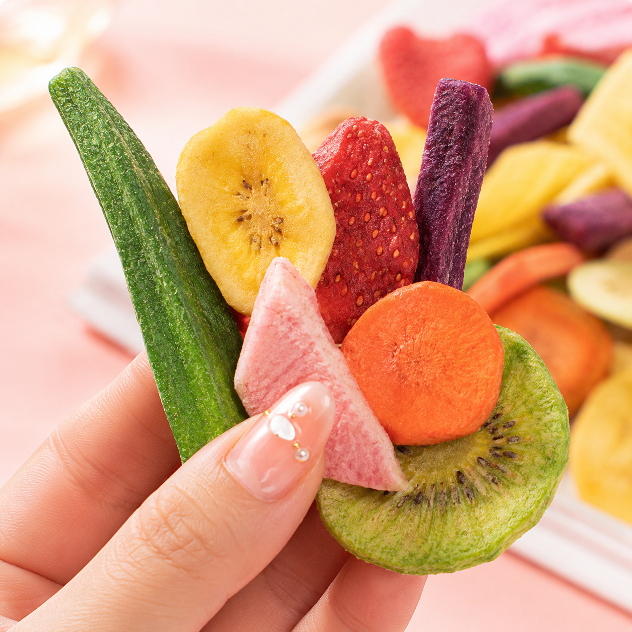 Premium Fruit & Veggie Crispy Mix – 18 Variety Blend image 4