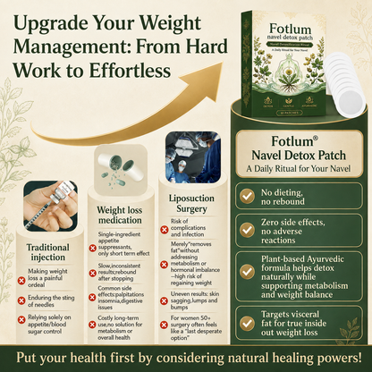 Fotlum Navel Detox Patch weight management comparison and product benefits