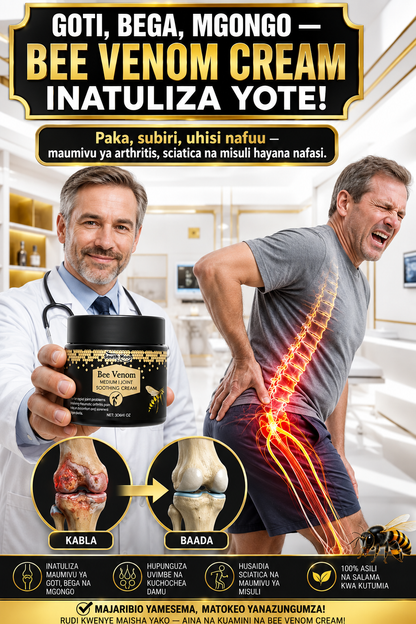 Bee Venom Cream product hero for joint comfort
