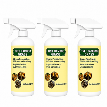 Three bottle bundle natural weed and grass killer spray